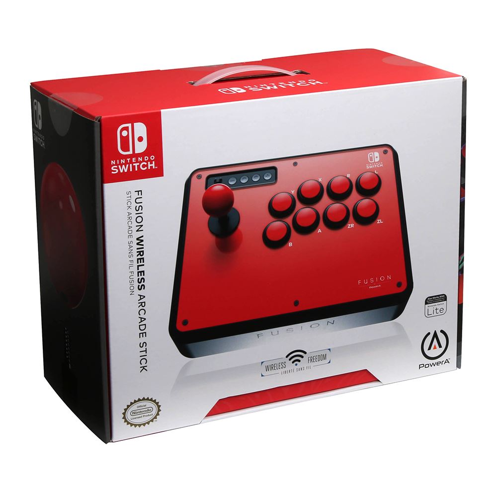 Switch POWER A Nintendo Switch FUSION Wireless Arcade Stick Accessori - Disponibile in 2/3 giorni lavorativi