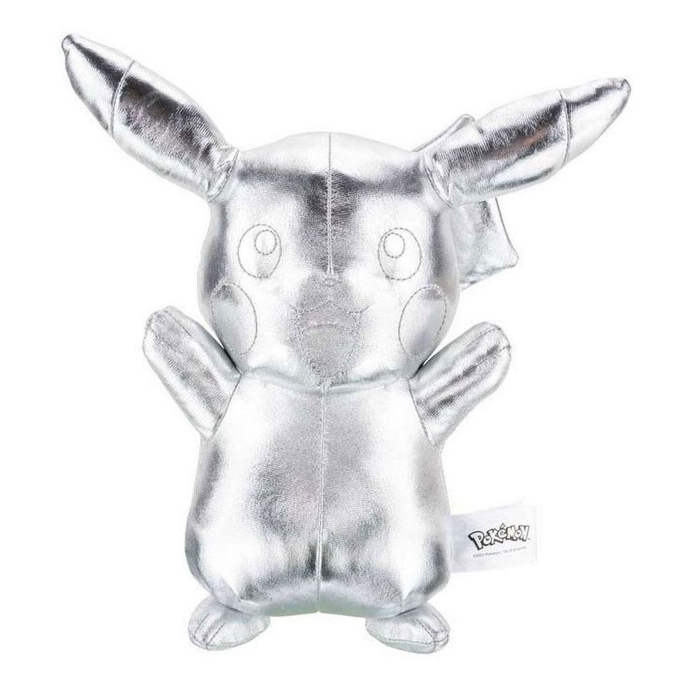 Pokemon 25th Anniversary Select Plush Figure Silver Version Pikachu 30 cm - Disponibile in 2/3 giorni lavorativi GED