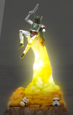 PALADONE STAR WARS LAMPADA 3D BOBA FETT - Disponibile in 2/3 giorni lavorativi