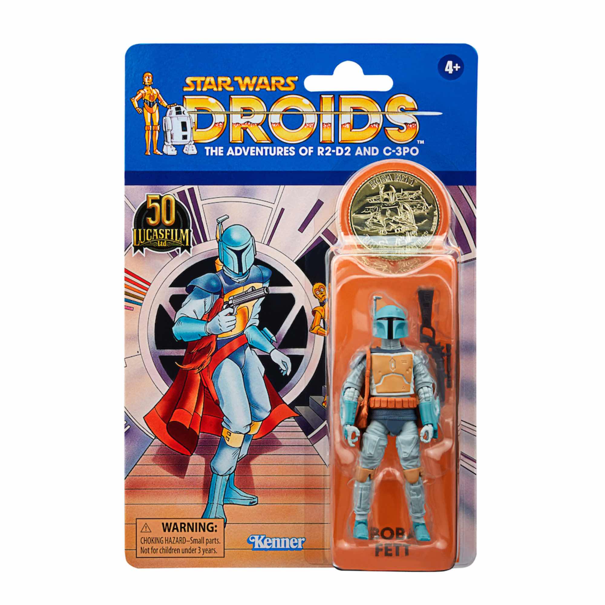 Action figure / Statue HASBRO STAR WARS: DROIDS VINTAGE COLLECTION - BOBA FETT FIGURE 10 CM - Disponibile in 2/3 giorni lavorativi Hasbro