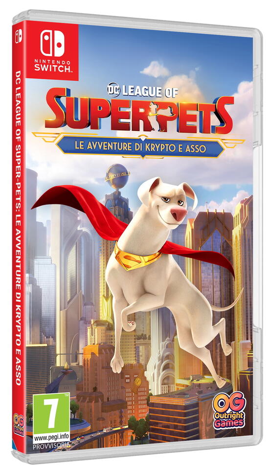 Switch DC League of Superpets: Le Avventure di Krypto e Asso - Disponibile in 2/3 giorni lavorativi