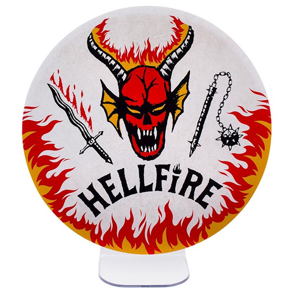 PALADONE STRANGER THINGS - LAMPADA HELLFIRE CLUB LOGO - Disponibile in 2/3 giorni lavorativi Paladone