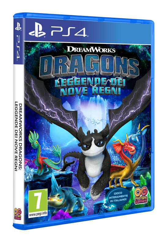 PS4 Dreamworks Dragons: Leggende dei Nove Regni - Disponibile in 2/3 giorni lavorativi Namco Bandai