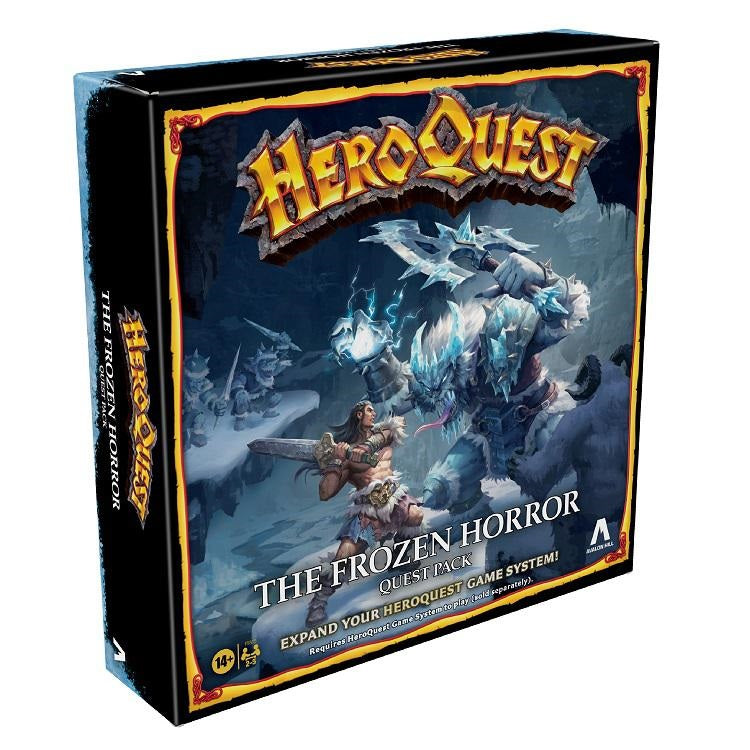 Gioco da tavolo HASBRO HEROQUEST - ESPANSIONE FROZEN HORROR (edizione italiana) - Disponibile in 2/3 giorni lavorativi