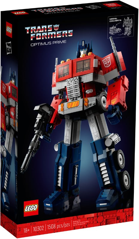 LEGO LEGO 10302 Optimus Prime - Disponibile in 2/3 giorni lavorativi