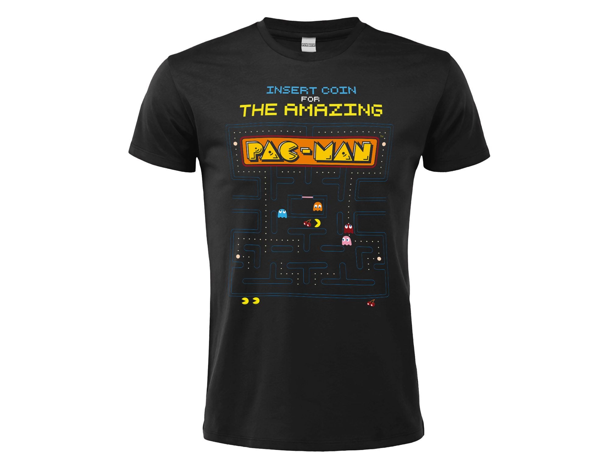 T-Shirt Pac-Man: Insert Coin M nera - Disponibile in 2/3 giorni lavorativi GED