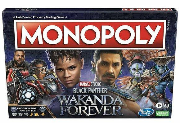 Gioco da tavolo HASBRO MONOPOLY BLACK PANTHER 2 - Disponibile in 2/3 giorni lavorativi