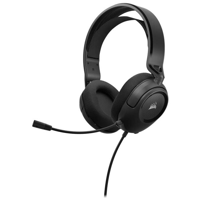 Corsair HS35 v2 Multipiattaforma Cuffie Gaming con Cavo  Microfono Omnidirezionale Flessibile  Cavo Universale da 3,5 mm  PC, Mac, PS5, PS4, Xbox, Nintendo Switch, Mobil  Carbonio - Disponibile in 3-4 giorni lavorativi