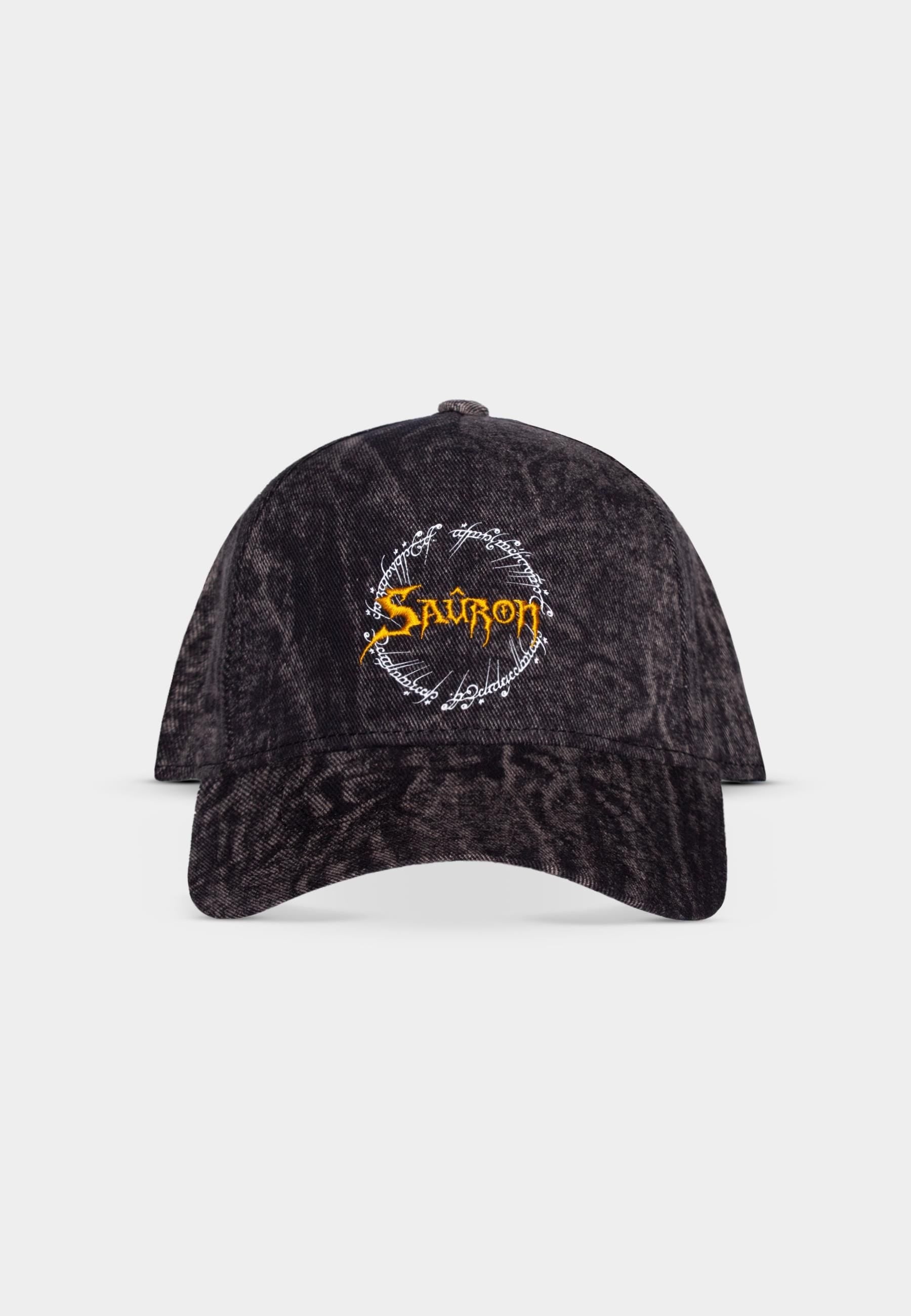 DIFUZED The Lord Of The Ring - CAPPELLINO REGOLABILE ACID WASH : SAURON - Disponibile in 2/3 giorni lavorativi Difuzed