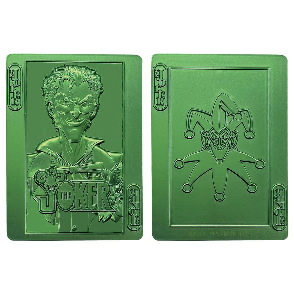 DC Comics : Joker - Lingotto da collezione con stampa in rilievo Limited Edition (7.5x5cm) - Disponibile in 2/3 giorni lavorativi