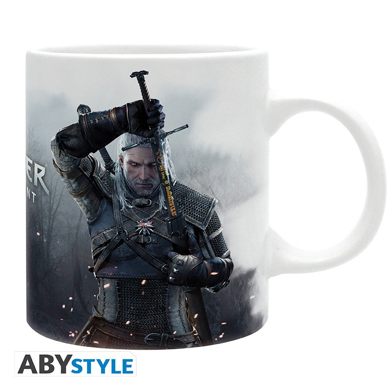 ABYSTYLE THE WITCHER - Tazza 320 ml: Geralt - Disponibile in 2/3 giorni lavorativi