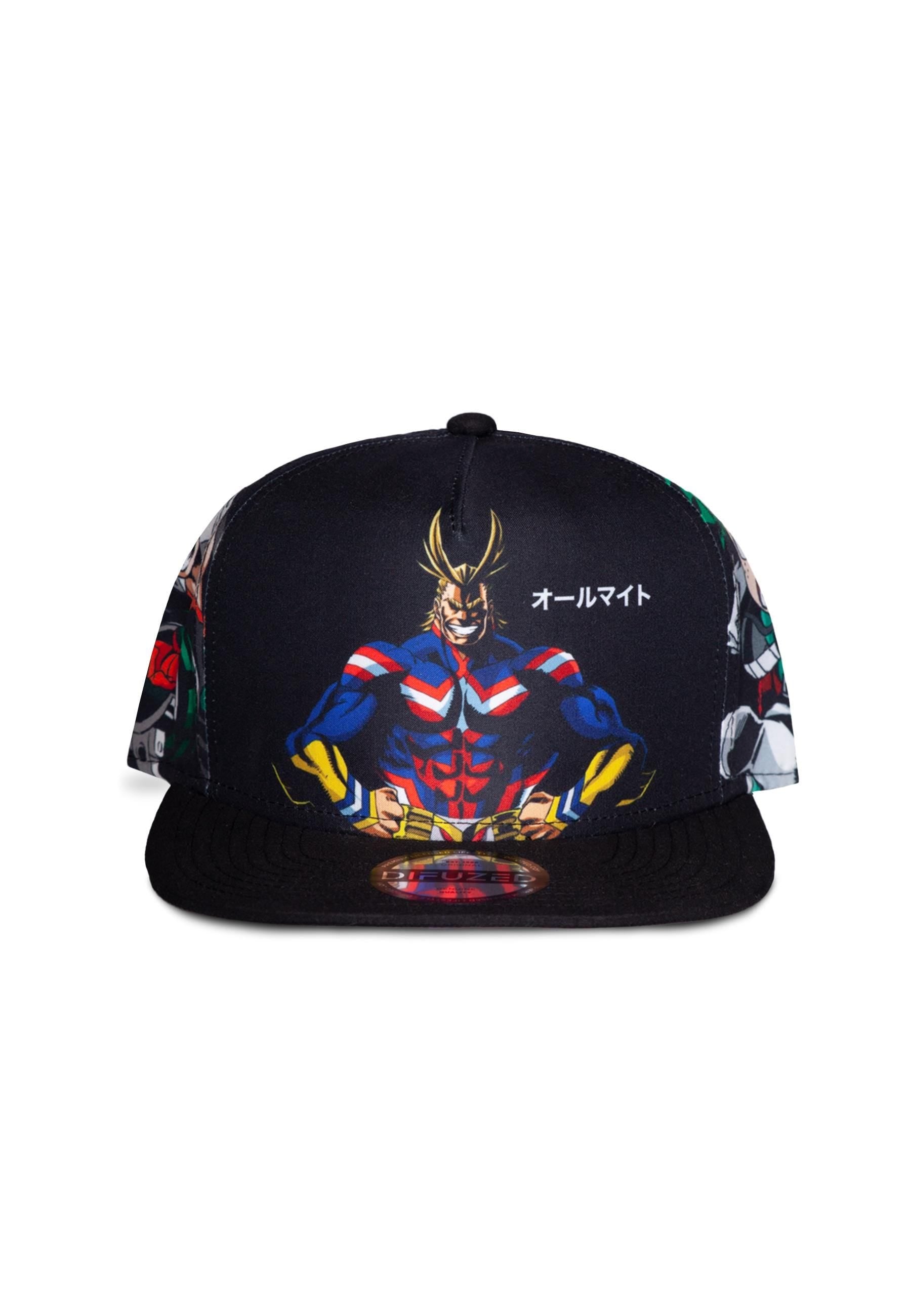 DIFUZED MY HERO ACADEMIA - CAPPELLO SNAPBACK - ALL MIGHT , DEKU & KATSUKI - Disponibile in 2/3 giorni lavorativi Difuzed