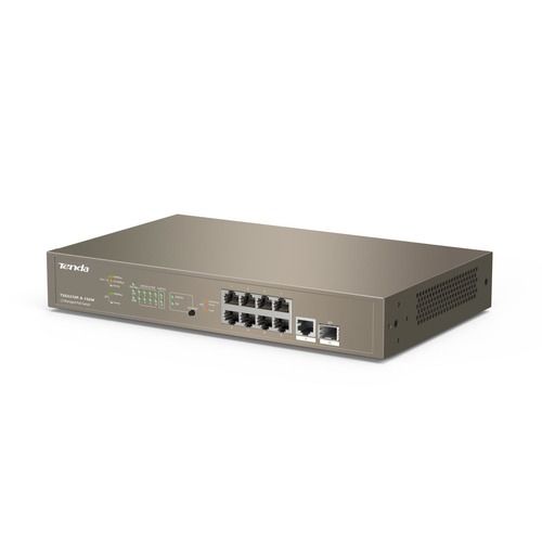 SWITCH TENDA TEG5310P-8-150W m9P LAN GIGABIT DESKTOP 10/100/1000M 8P POE 1P SFP LAYER 3 MANAGED Potenza PoE 150W - Disponibile in 3-4 giorni lavorativi