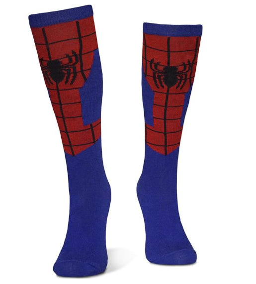 DIFUZED MARVEL SPIDER MAN : Calzini alti unisex (39/42) - Disponibile in 2/3 giorni lavorativi Difuzed