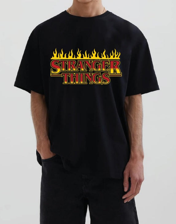 DIFUZED STRANGER THINGS - ON FIRE T-SHIRT (XL) - Disponibile in 2/3 giorni lavorativi Difuzed