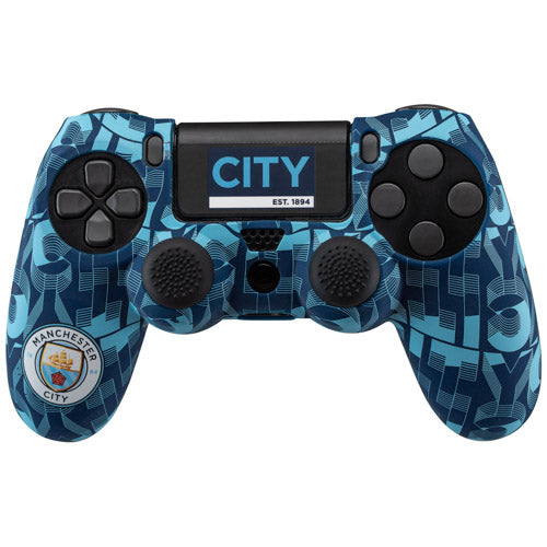 PS4 QUBICK Proteggi pad in silicone PS4: Manchester City Accessori - Disponibile in 2/3 giorni lavorativi