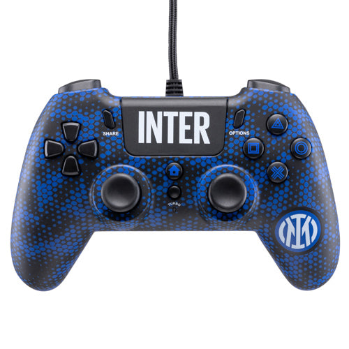 PS4 QUBICK Wired Controller PS4: FC Inter Accessori - Disponibile in 2/3 giorni lavorativi