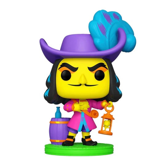 Funko Pop! FUNKO POP Disney: Villains - 1081 Hook Blacklight (Special Edition) 9 cm - Disponibile in 2/3 giorni lavorativi