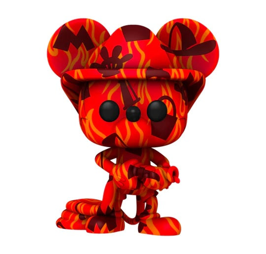 Funko Pop! FUNKO POP Disney: Mickey's - 19 Firefighter Mickey (Artist's Series, Exclusive) 9 cm - Disponibile in 2/3 giorni lavorativi