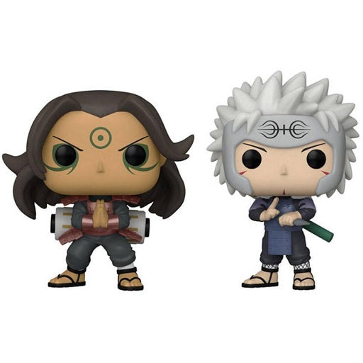 Funko Pop! FUNKO POP Naruto Shippuden - 2-Pack: Hashirama & Tobirama (Exclusive) 9 cm - Disponibile in 2/3 giorni lavorativi FUNKO