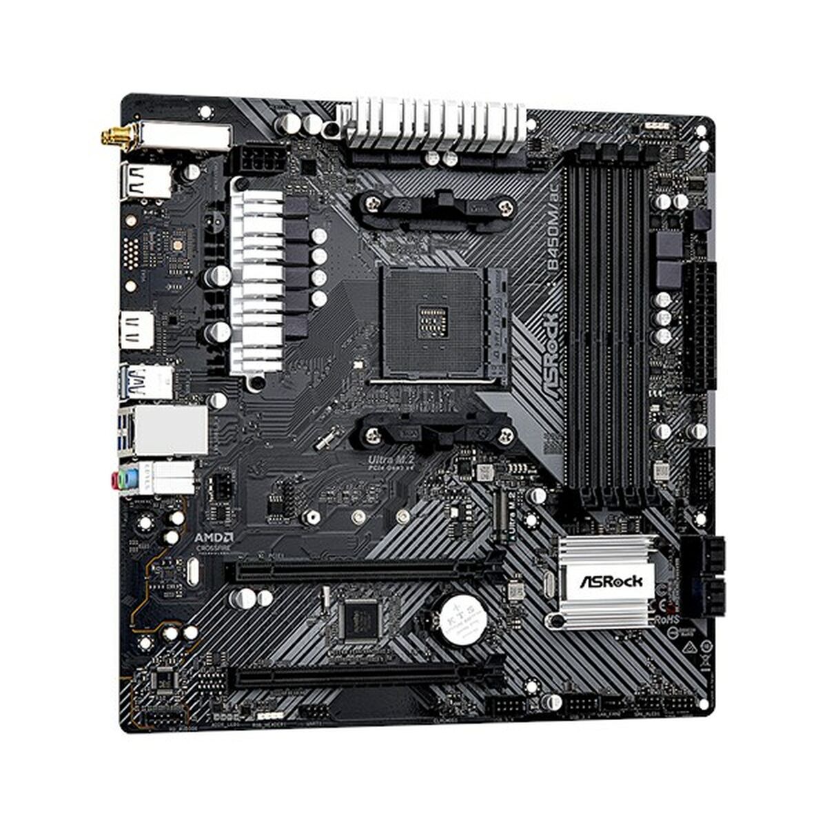 Scheda Madre ASRock B450M/AC R2.0 AMD B450 AMD AM4 - Disponibile in 3-4 giorni lavorativi