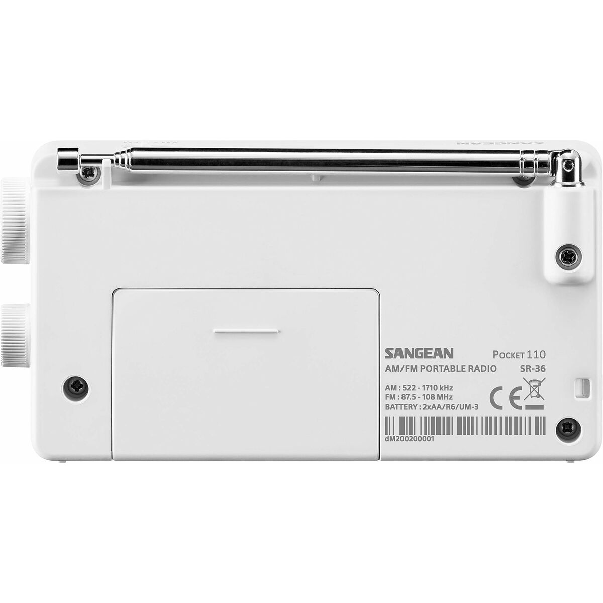 Radio Sangean SR36W BLANCO Bianco - Disponibile in 3-4 giorni lavorativi