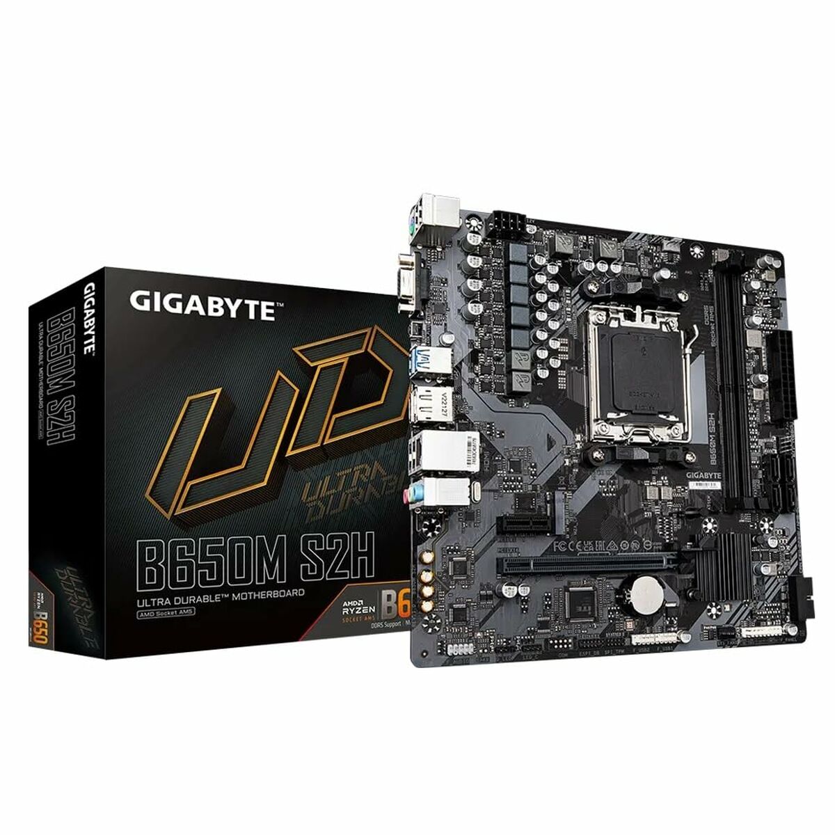 Scheda Madre Gigabyte B650M S2H AMD B650 AMD AM5 - Disponibile in 3-4 giorni lavorativi