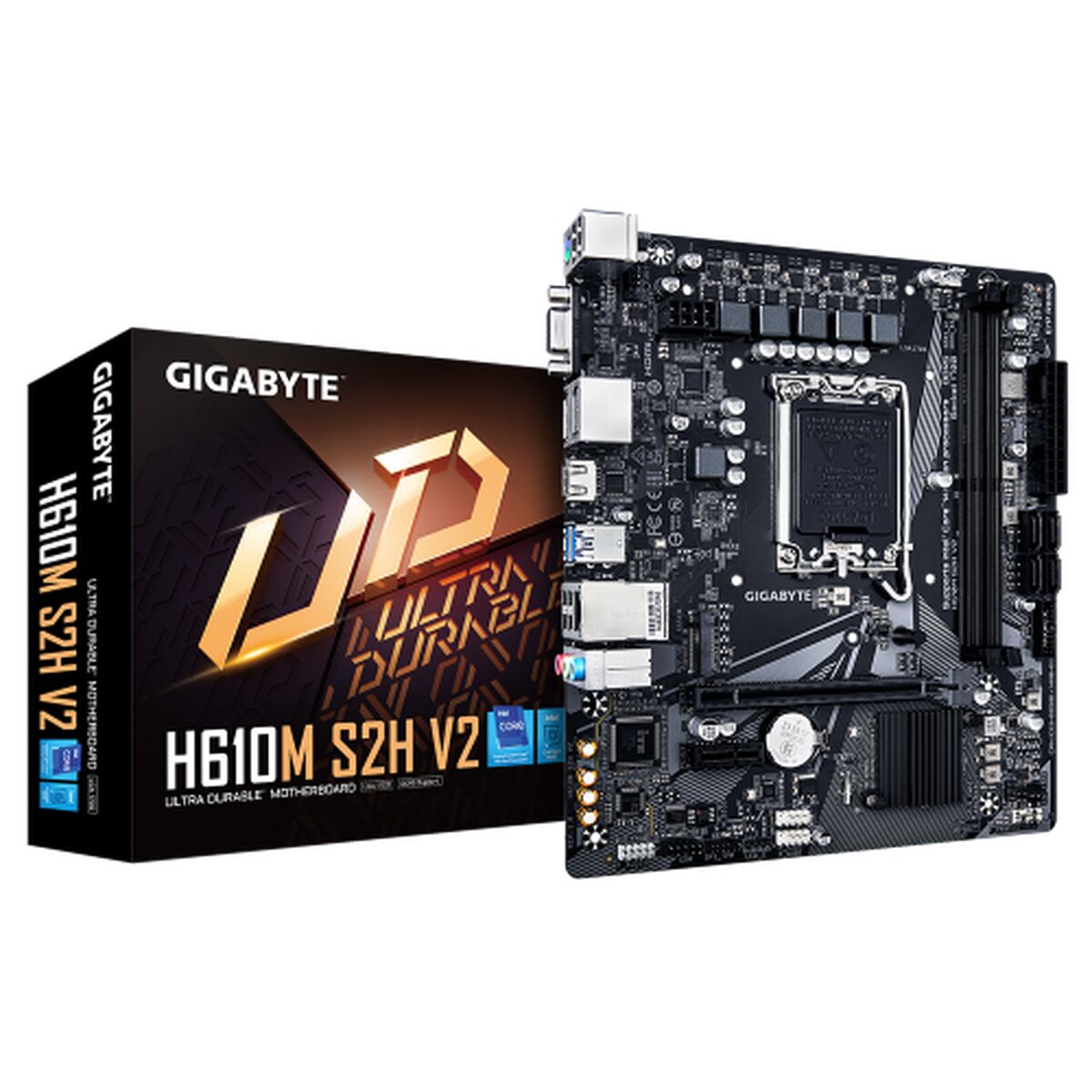 Scheda Madre Gigabyte H610M S2H V2 LGA 1700 - Disponibile in 3-4 giorni lavorativi