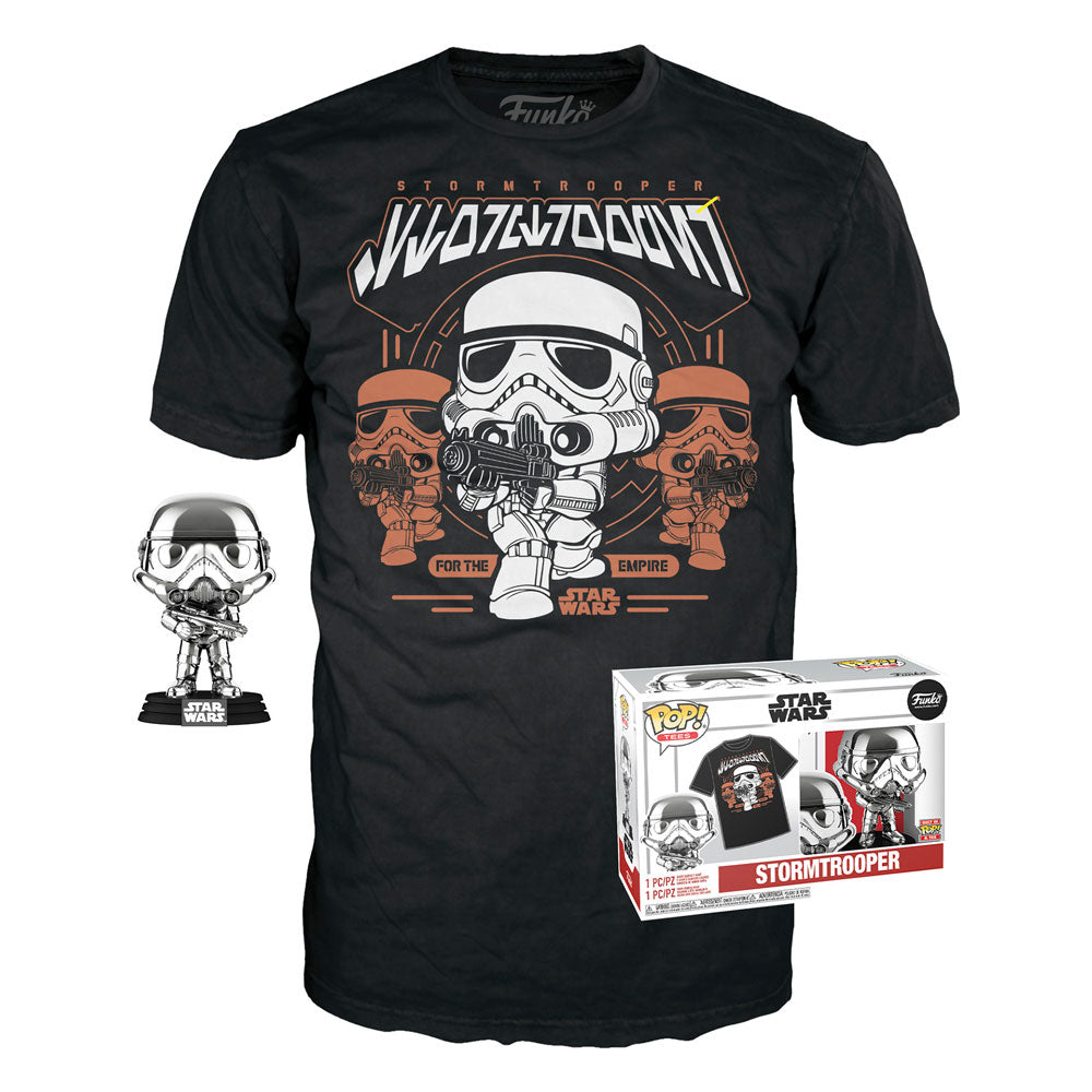 FUNKO POP Funko & Tee: Star Wars - Stormtrooper T-shirt (M) - Disponibile in 2/3 giorni lavorativi