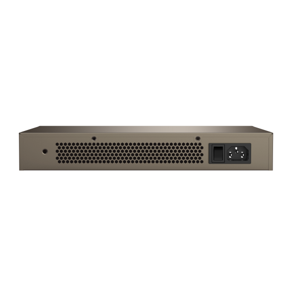 SWITCH TENDA TEG1024D 24P LAN GIGABIT DESKTOP 10/100/1000Mbps RJ45 13inch CASE METALLICO RACKMOUNTABLE - Disponibile in 3-4 giorni lavorativi