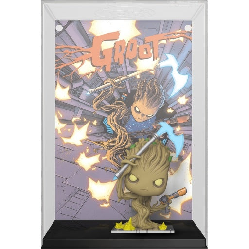 Funko Pop! FUNKO POP Comics Covers: Marvel - 12 Groot (Exclusive) 9 cm - Disponibile in 2/3 giorni lavorativi