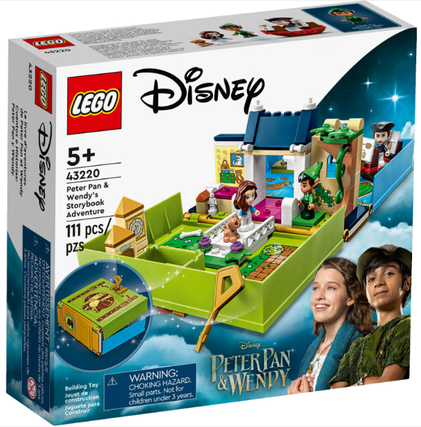 LEGO LEGO 43220 Lavventura nel libro delle fiabe di Peter Pan e Wendy - Disponibile in 2/3 giorni lavorativi