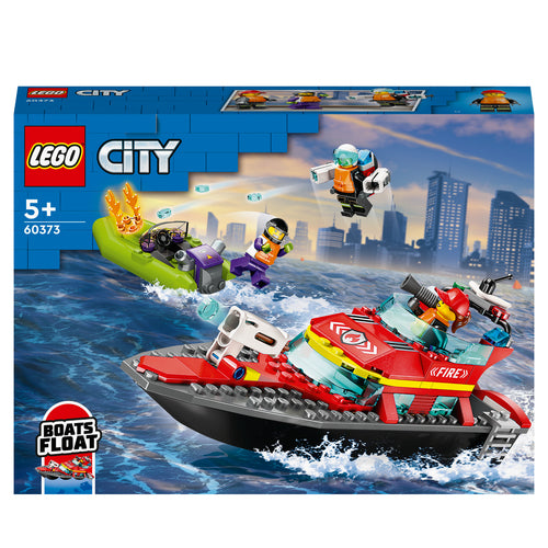 LEGO LEGO 60373 Barca di soccorso antincendio - Disponibile in 2/3 giorni lavorativi