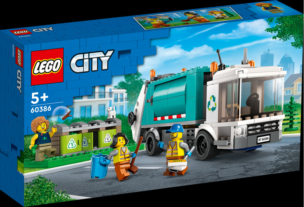 LEGO LEGO 60386 Camion per il riciclaggio dei rifiuti - Disponibile in 2/3 giorni lavorativi