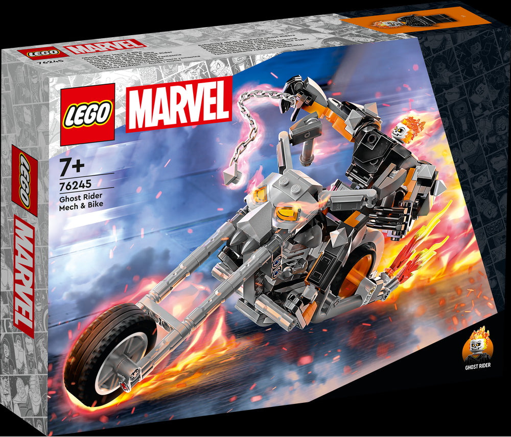 LEGO LEGO 76245 Mech e Moto di Ghost Rider - Disponibile in 2/3 giorni lavorativi