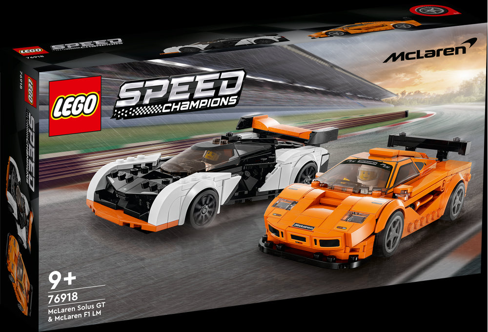 LEGO LEGO 76918 McLaren Solus GT & McLaren F1 LM - Disponibile in 2/3 giorni lavorativi