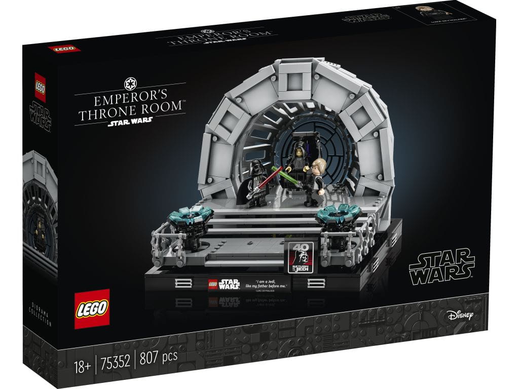 LEGO LEGO 75352 Star Wars Sala del Trono dellImperatore - Disponibile in 2/3 giorni lavorativi LEGO