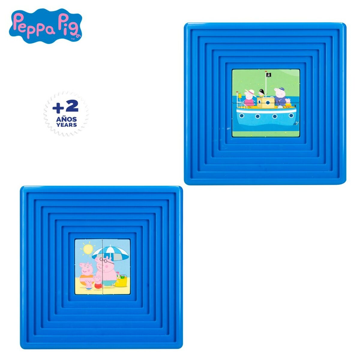 Puzzle per Bambini Peppa Pig 25 Pezzi 19 x 4 x 19 cm (6 Unità) - Disponibile in 3-4 giorni lavorativi