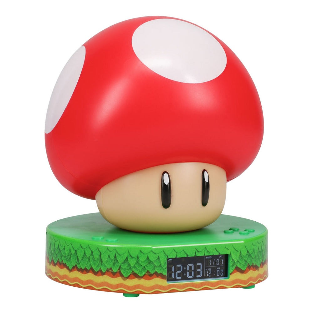 PALADONE NINTENDO SUPER MARIO MUSHROOM DIGITAL ALARM CLOCK (SVEGLIA) - Disponibile in 2/3 giorni lavorativi