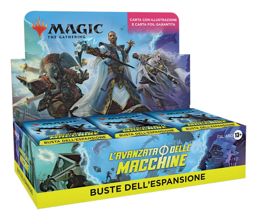 Magic: The Gathering - L'Avanzata delle Macchine Set Booster Display (30 buste) - ITA - Disponibile in 2/3 giorni lavorativi Wizards