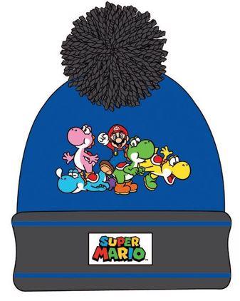 SUPER MARIO BERRETTO 6-8 ANNI BLU - Disponibile in 2/3 giorni lavorativi