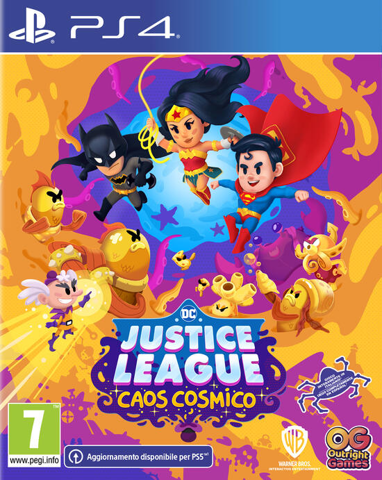 PS4 Justice League: Caos Cosmico - Disponibile in 2/3 giorni lavorativi Namco Bandai