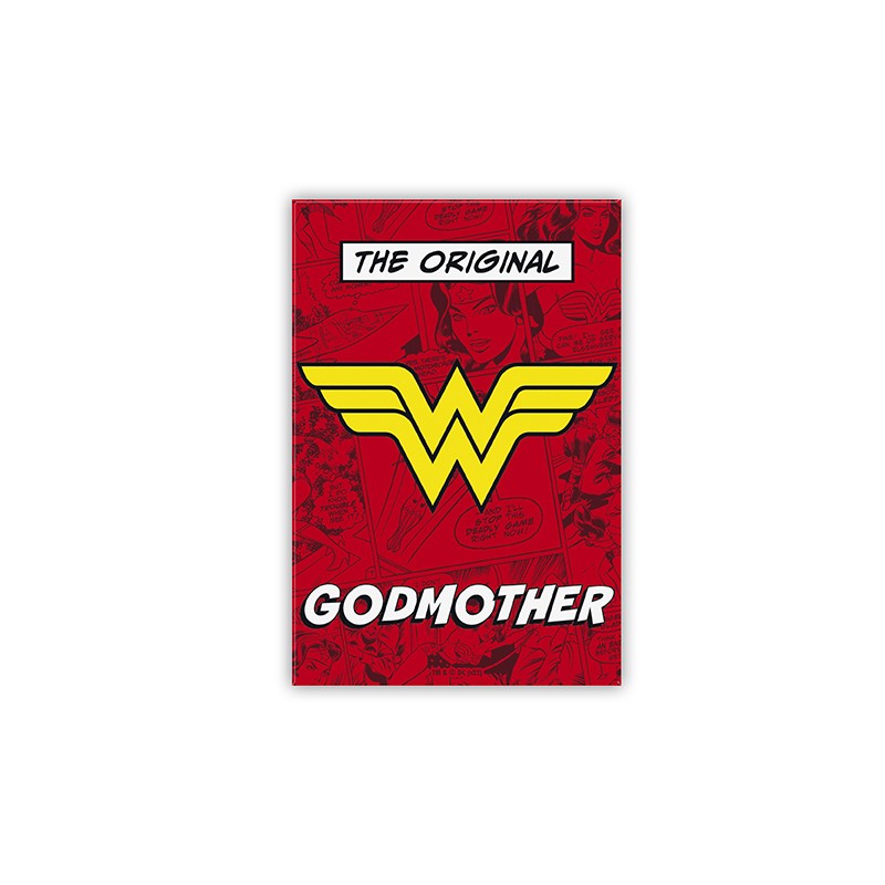 ABYSTYLE WONDER WOMAN - Magnete: "THE ORIGINAL WONDER GODMOTHER" - Disponibile in 2/3 giorni lavorativi