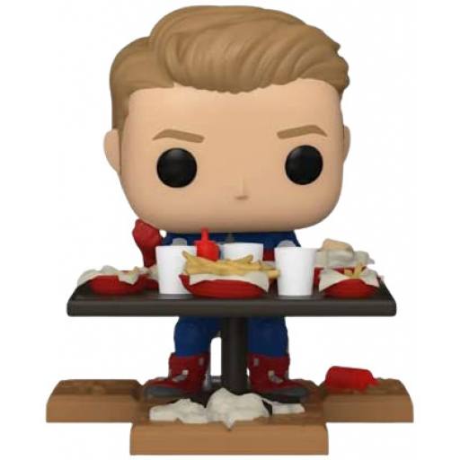 Funko Pop! FUNKO POP Marvel: Avengers - 758 Victory Shawarma - Captain America (Exclusive) - Disponibile in 2/3 giorni lavorativi