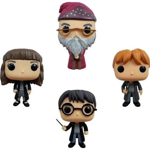 Funko Pop! FUNKO POP Harry Potter- 4- Pack Harry Potter (Exclusive) - Disponibile in 2/3 giorni lavorativi