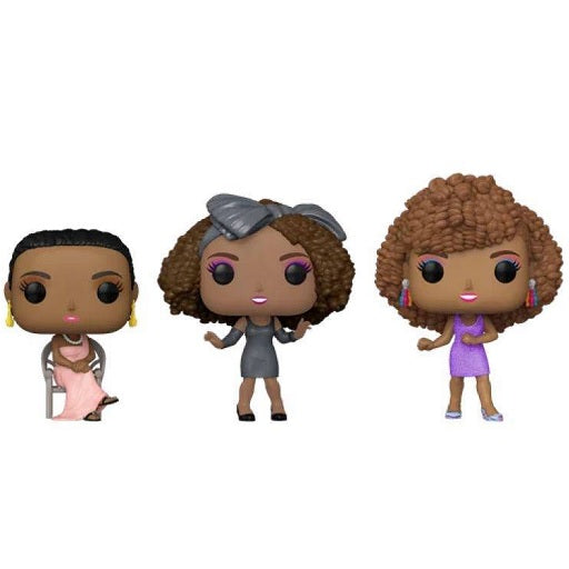 Funko Pop! FUNKO POP Icons: Music - 3-Pack Whitney Houston (Special Edition) 9 cm - Disponibile in 2/3 giorni lavorativi FUNKO