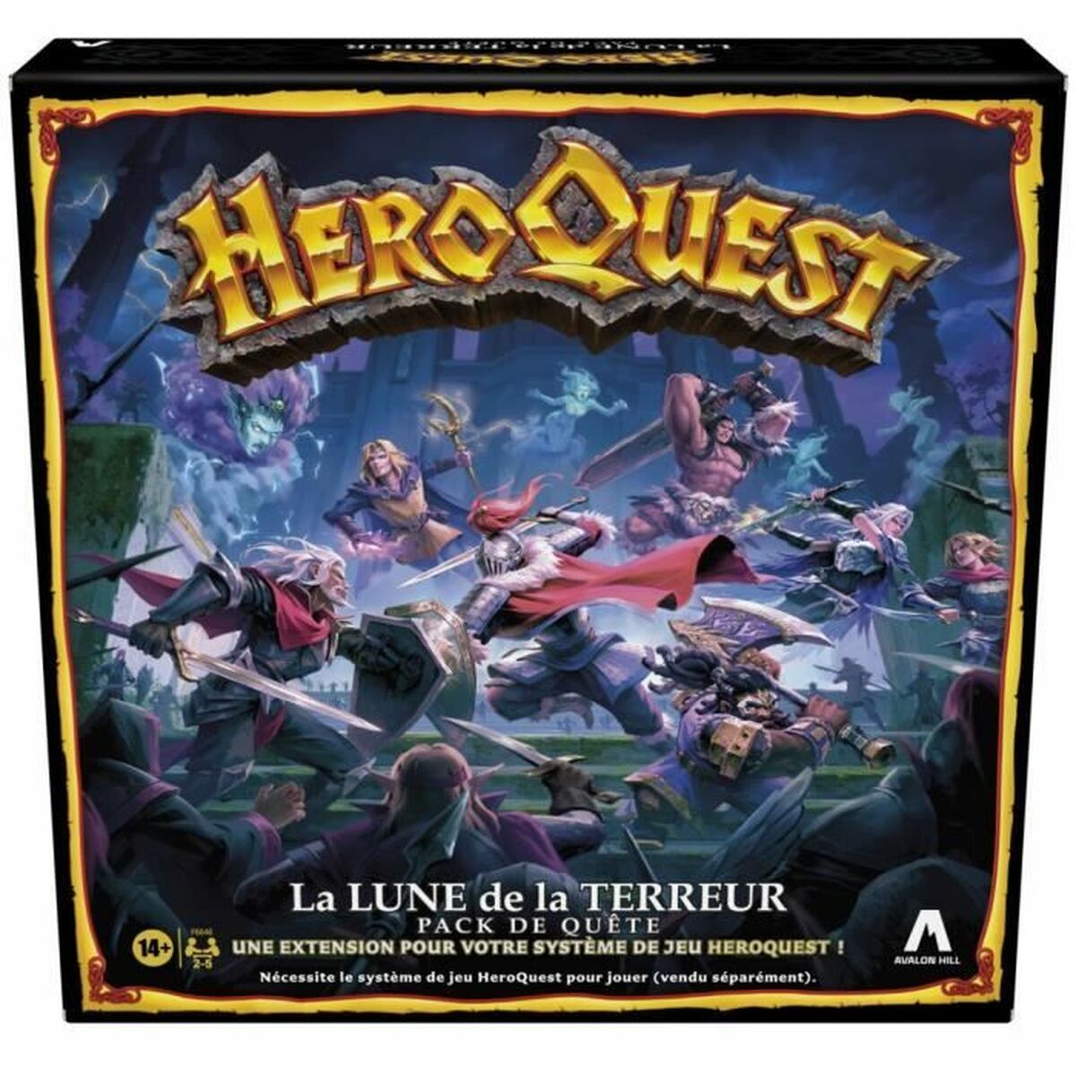 Gioco da Tavolo Hasbro Hero Quest: La Lune de la Terreur (Expansion Pack) (FR) - Disponibile in 3-4 giorni lavorativi