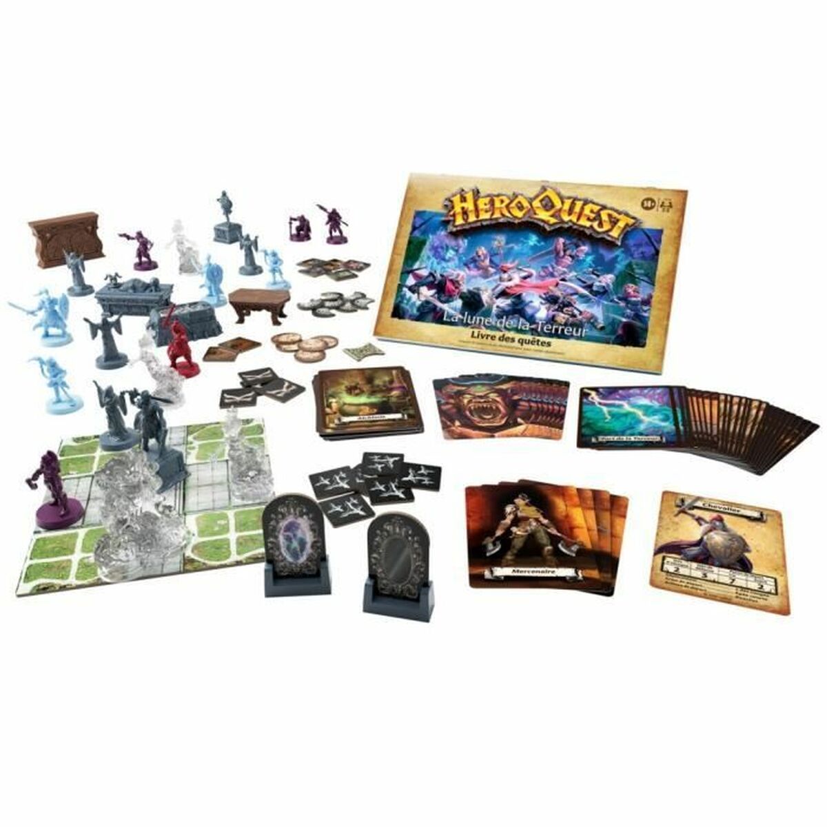 Gioco da Tavolo Hasbro Hero Quest: La Lune de la Terreur (Expansion Pack) (FR) - Disponibile in 3-4 giorni lavorativi