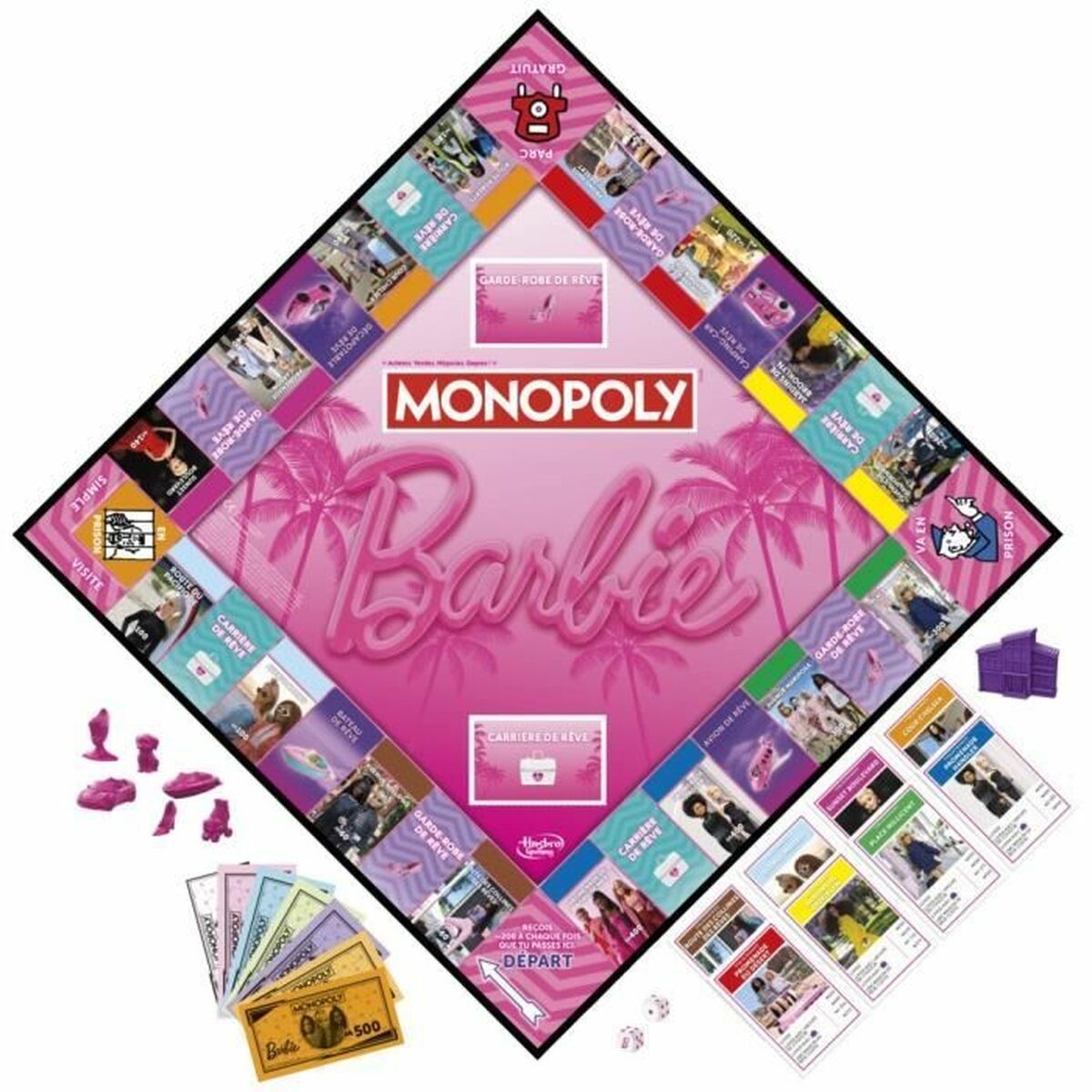 Monopoly Barbie FR - Disponibile in 3-4 giorni lavorativi