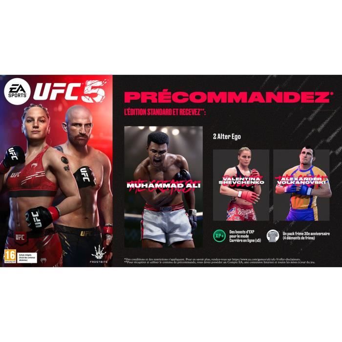 EA Sports UFC 5  Gioco per PS5 - Disponibile in 3-4 giorni lavorativi